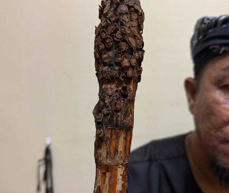 Tongkat Semambu Tolak Awan, Elak Hujan